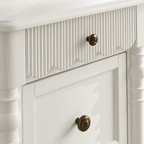 Chris Loves Julia Scallop Storage Desk (65")