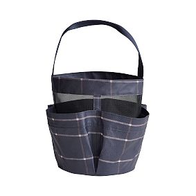 Boxter Plaid Shower Caddy