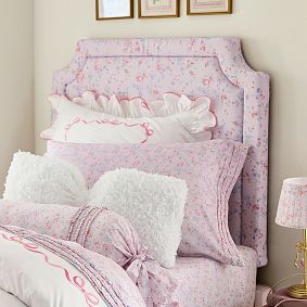 LoveShackFancy Auburn Tufted No Nails Dorm Headboard