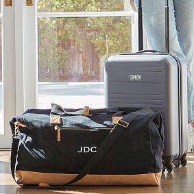 Northfield Unwashed Black Duffle Bag