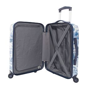 Channeled Hard-Sided Pacific Tie-Dye Carry-on Luggage