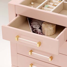 Elle Lacquer Jewelry Box Tower