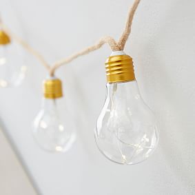 Fairy Lit Bulb String Lights