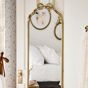 LoveShackFancy Over-the-Door Mirror (19"x50")