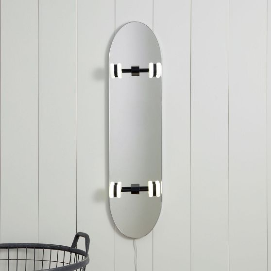LED Skateboard Mirror