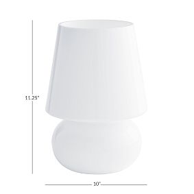 Dome Glass Table Lamp