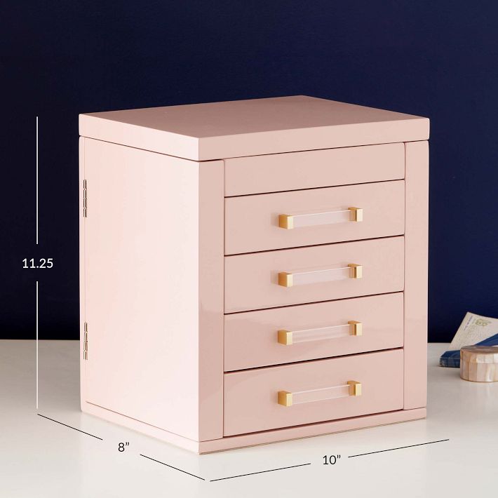 Elle Lacquer Jewelry Box Tower | Pottery Barn Teen