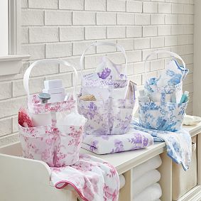 LoveShackFancy Damask Shower Caddy