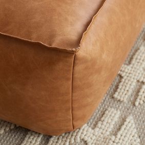 Modern Bean Bag Lounger Ottoman