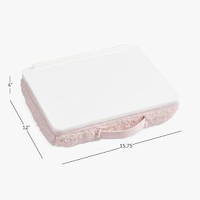 Simple Cozy Sherpa Blush Lapdesk