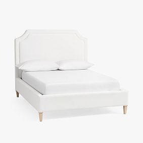 Auburn Upholstered Piped Classic Bed