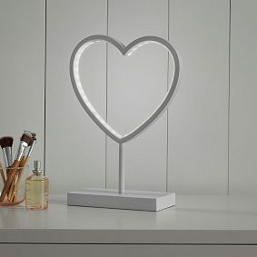 LED Heart Tabletop Light