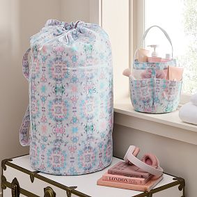 Kendra Scott Gem Mosaic Shower Caddy &amp; Laundry Bag Set