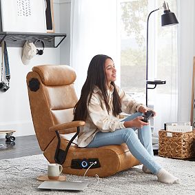 Faux Leather Caramel Gaming Chair