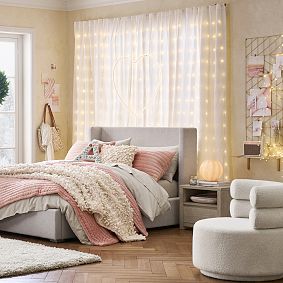 Glass Globe Table Lamp