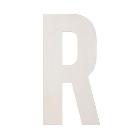 Whitewash Wooden Letters