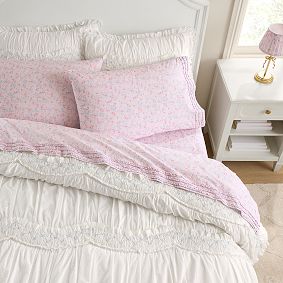 LoveShackFancy Windsor Rose Sheet Set