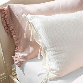 Soft Gauze Mini Ruffle Sheet Set