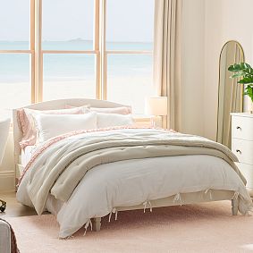 Soft Gauze Mini Ruffle Sheet Set