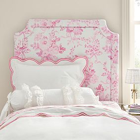 LoveShackFancy Smart Auburn Tufted No Nails Dorm Headboard