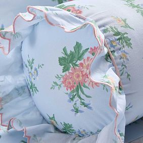 Hill House Home Blue Floral Bolster Pillow