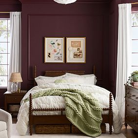 Chris Loves Julia Turned Wood Nightstand (20")