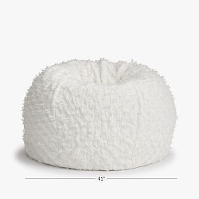 Large LoveShackFancy Bow Bean Bag Chair Slipcover Only