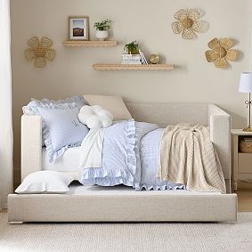 Shelter Upholstered Daybed &amp; Trundle