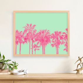 Minted® Palms in Colors by Enric