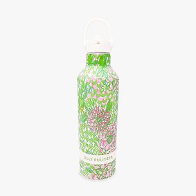 Lilly Pulitzer Lime Feeling Good Stainless Steel Water Bottle