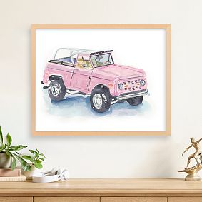 Minted® Classic Vroom 3 Wall Art by Stacey Brod