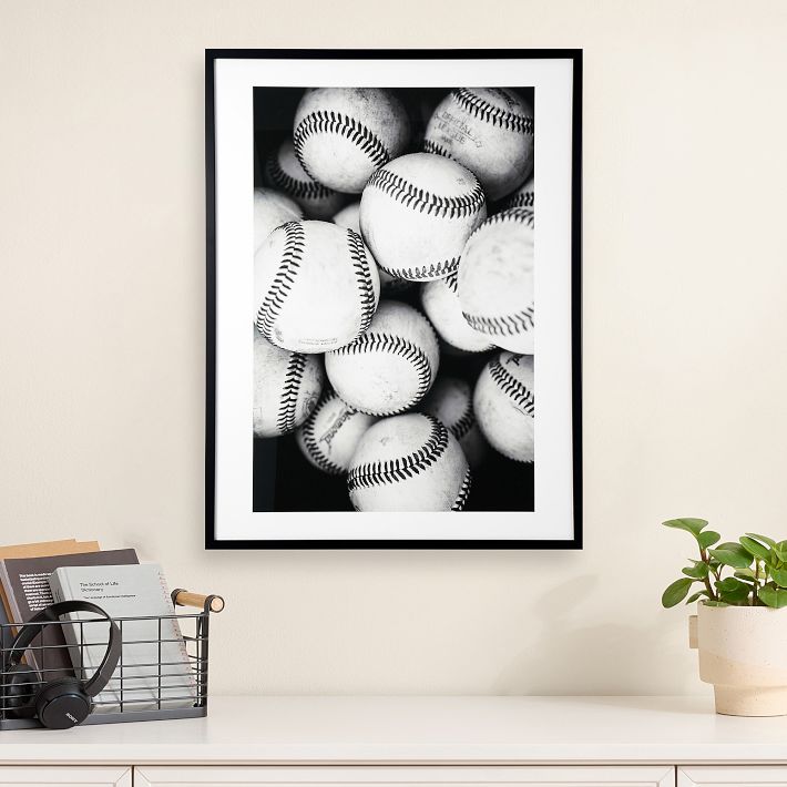 Targa In Latta Vintage Baseball 'There Is No Crying In Baseball', 30,5x20,3 Cm, Decorazione Da Parete - 3