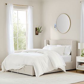 Shelter Upholstered Classic Bed