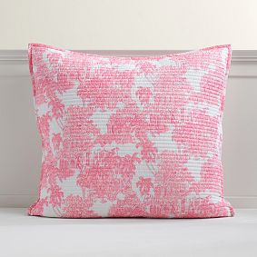 Lilly Pulitzer Toile Sham