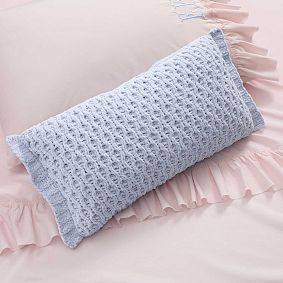 Chenille Knit Lumbar Pillow