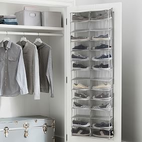 Recycled Over the Door Shoe Storage