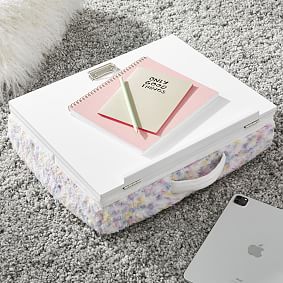 Open Box:  Faux-Fur Super Storage Lapdesk