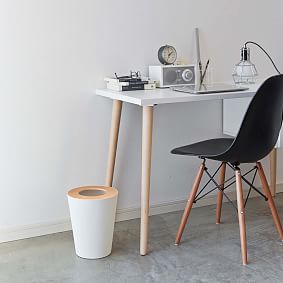 Round Rim Trash Can