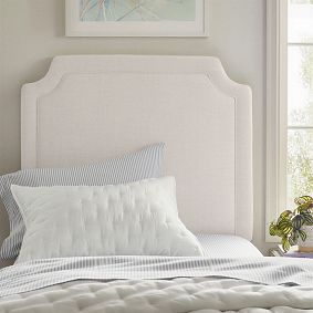 Auburn Piped No Nails Dorm Headboard