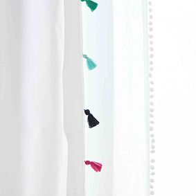 Open Box: Tassel Blackout Curtain