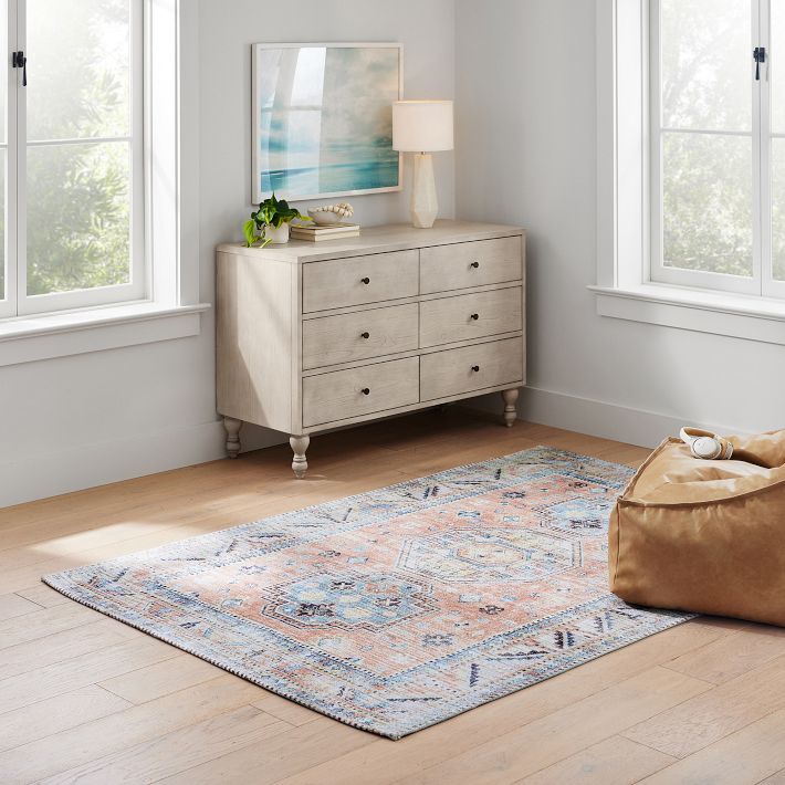 Anzari Washable Rug - Timeless Persian Design | Pottery Barn Teen