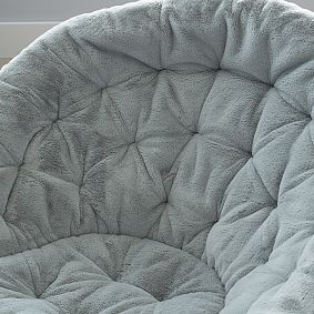 Faux-Fur Quarry Hang-A-Round Chair