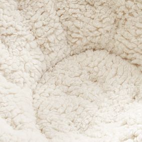 Jumbo Sherpa Natural Hang-A-Round Chair