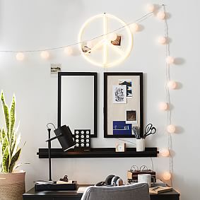 Woven Globe String Lights