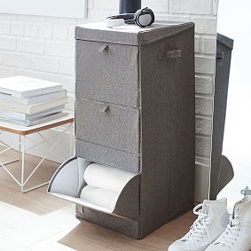 Three-Tier Floor Storage