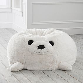 Large Seal Critter Bean Bag Chair