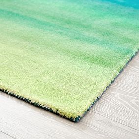 Rainbow Ombre Performance Rug