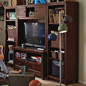 Beadboard Tall Bookcase (24")