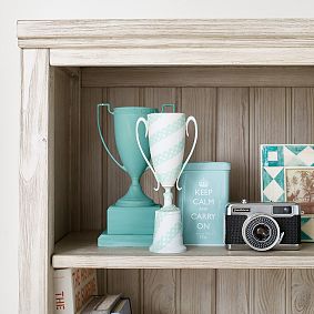 Beadboard Tall Bookcase (24")