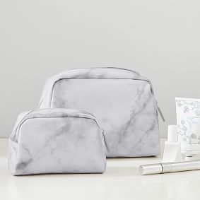 Recycled Essential Makeup Pouches, Set of 2